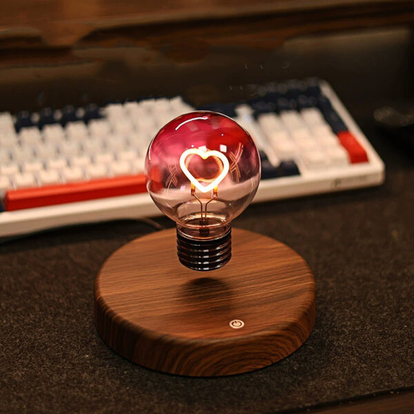 Core of Devotion-MagLev Light Single Heart Bulb - 图片 2