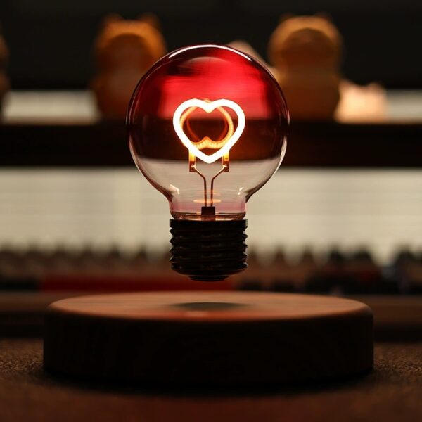 Core of Devotion-MagLev Light Single Heart Bulb