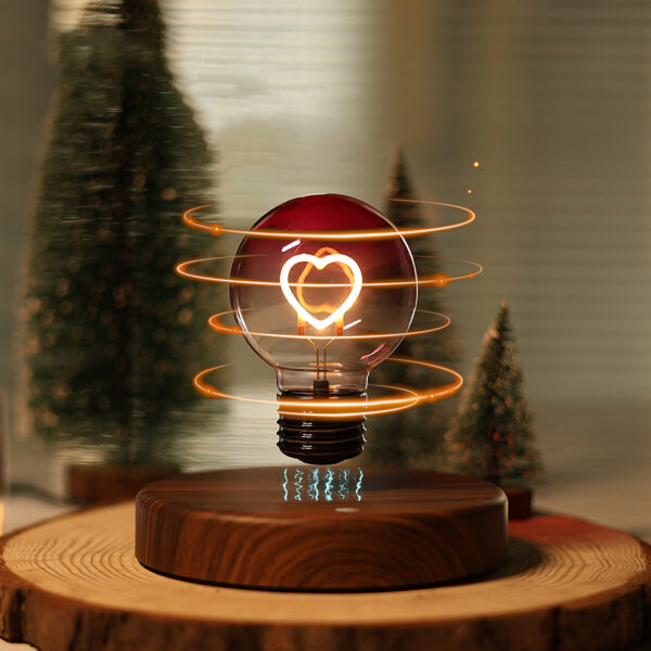 Core of Devotion-MagLev Light Single Heart Bulb - 图片 4