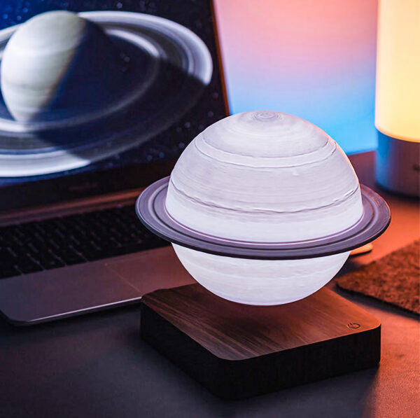 Nature Meditation-MagLev Light Saturn Lamp - 图片 4